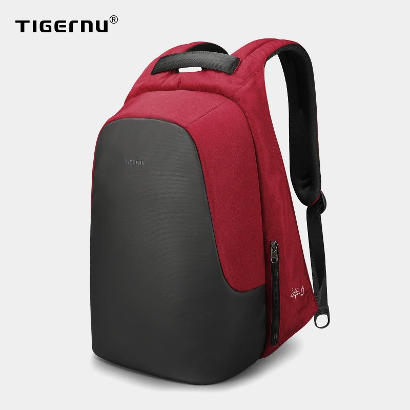 Tigernu Мода Рюкзак Анти Вор для 15 6 дюймовый Ноутбук брызгозащищенный Мужчин Женщин с USB Зарядка