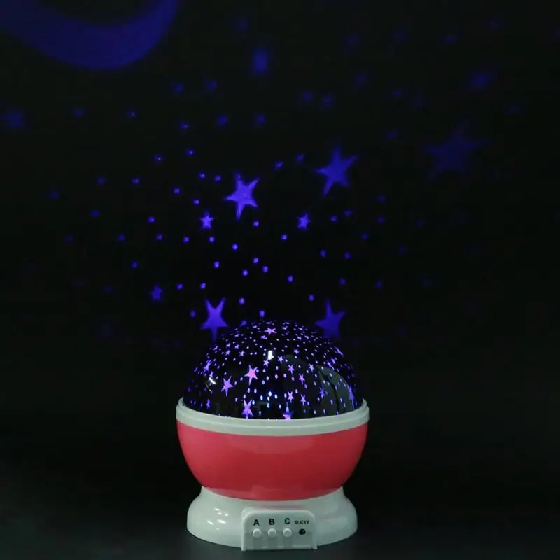 Вращающийся проектор Звездная Ночная лампа проекционный светодиодный светильник Рождественский подарок