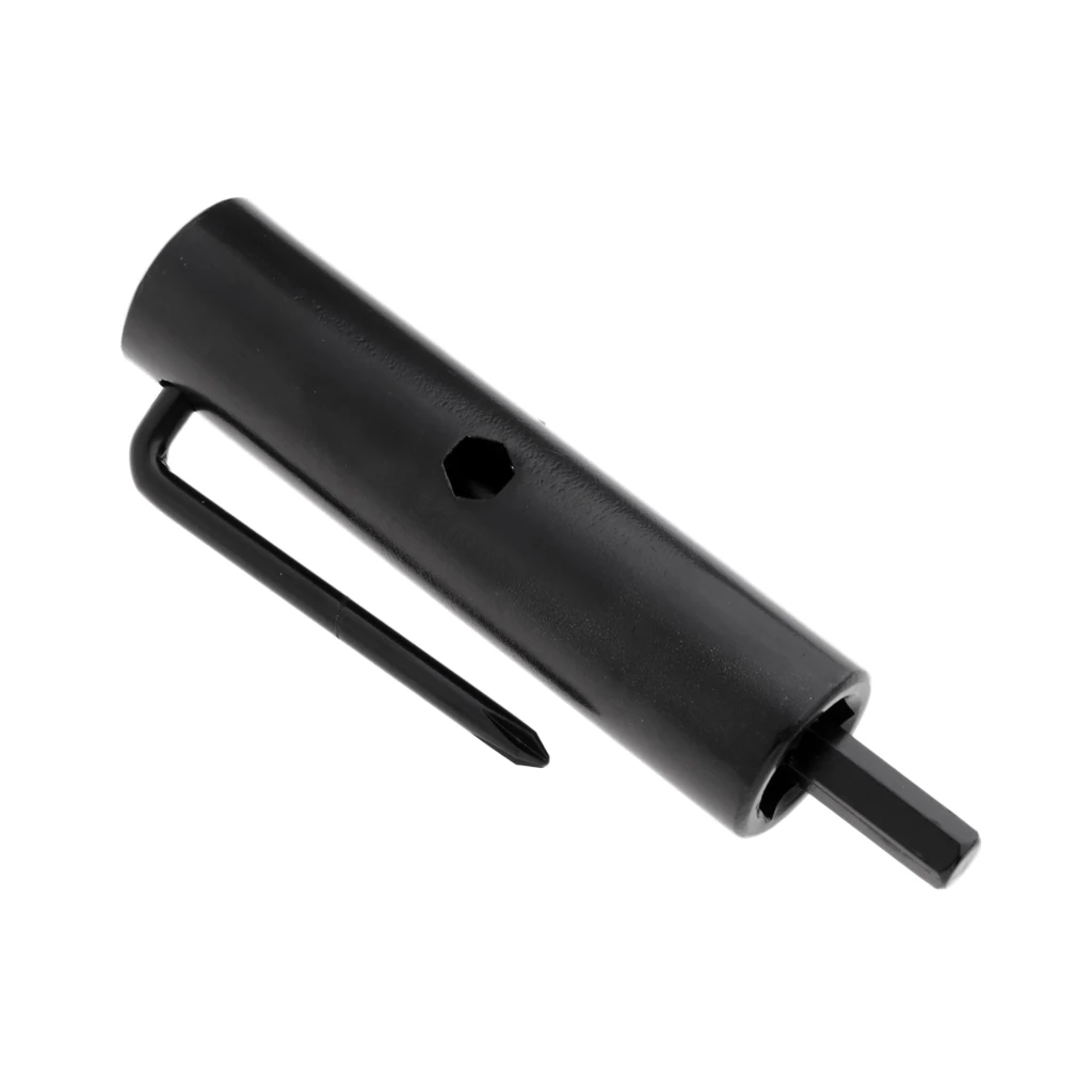 All-in-One Skate Tools, Multi-Function Portable Skateboard T Tool Accessory with L-Type Head Wrench Screwdriver