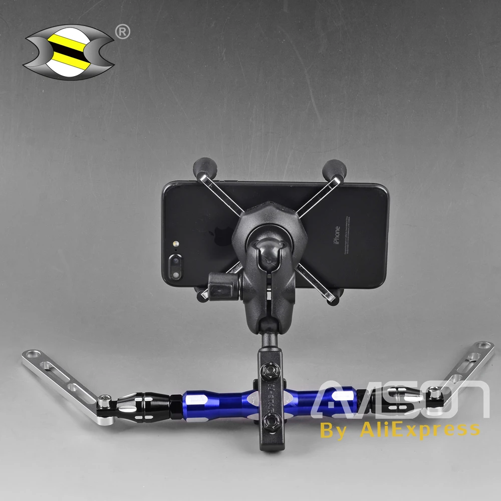 Для GSXR 600/750 GSXR600 GSXR750 GSX R 1000 GSX1300R HAYABUSA Мотоцикл GPS навигация Кронштейн