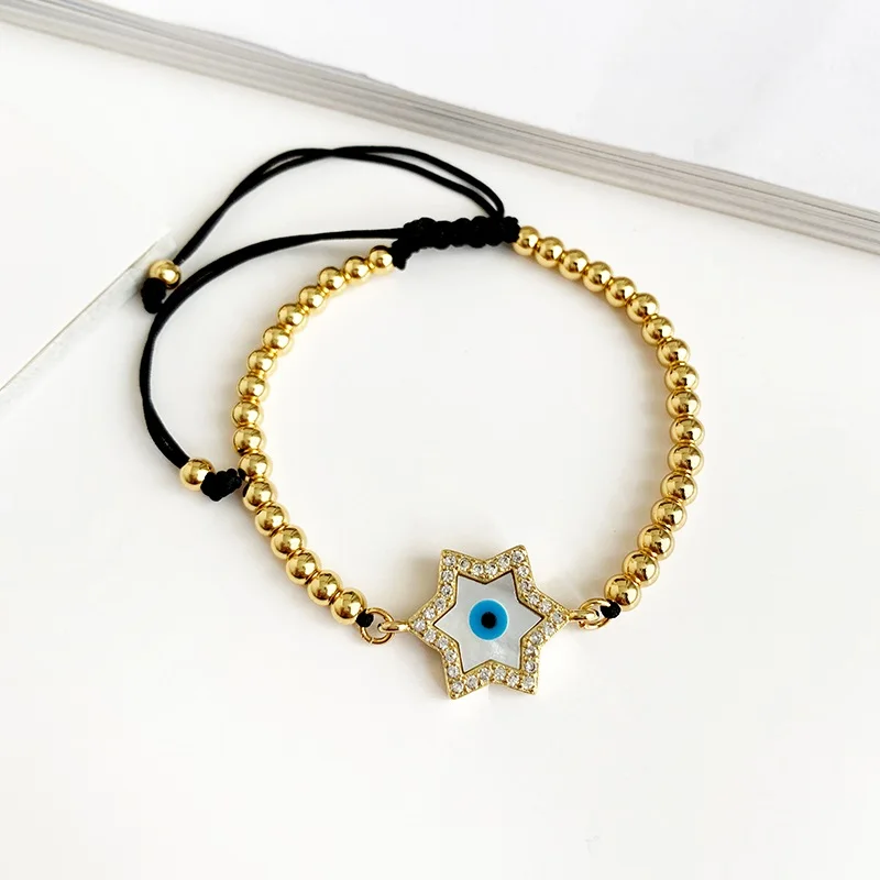 Модные золотые медные инкрустированные цирконами булавки буквы Love Браслеты для