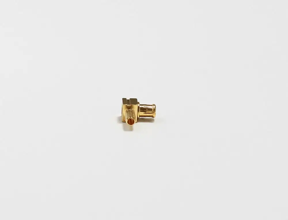 

1PC NEW MCX Male Plug right angle 90-degree RF Coax Connector Crimp for RG316 RG174 LMR100 Cable Goldplated NEW wholesale