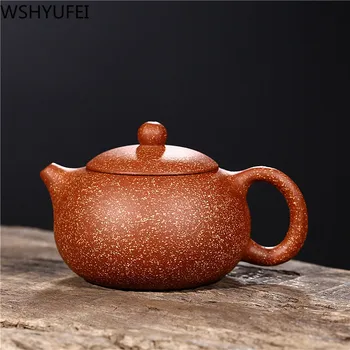 

Chinese authentic Yixing teapot famous handmade teapot Xishi Teapots Purple mud custom gifts 188 ball holes 220ml