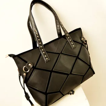 

2020 New Fashion Irregular stitching Shoulder Bag All-match Street Bag For Women Fashion Bag