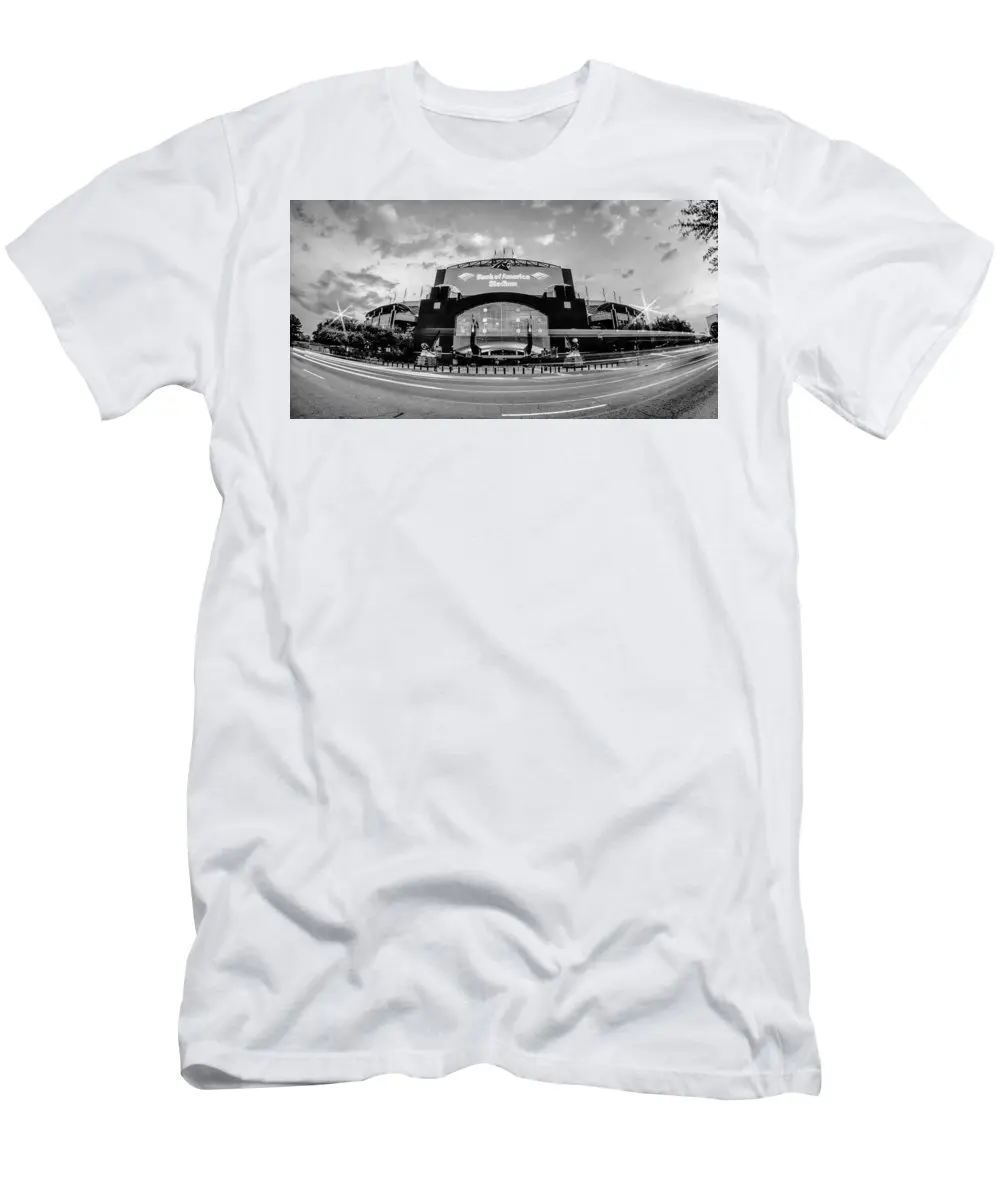 View Of The Newly Renovated Bank America Stadium Home Panthers Men'S T-Shirt |
