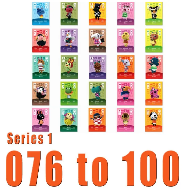 

(076 to 100) NFC Printed Cards NTAG215 Printing Card Work for Games