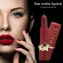 MISS ROSE Matte Velvet Lipstick 12 Colors Long-Lasting Lipstick Makeup Gift for Girls Women