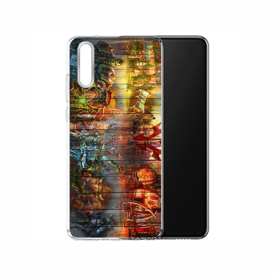 H9 Мобильный чехол для телефона huawei Honor View 20 Lite Pro 6A 6C 7A 8 8X8 9 9X10 Play Твердый чехол World Of Warcraft - Цвет: H9