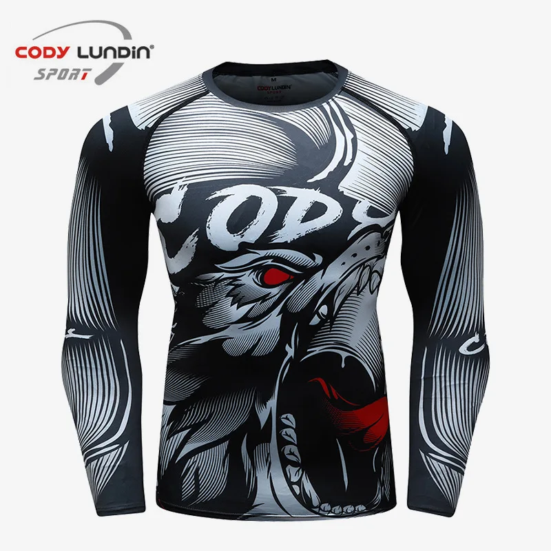 Jiu Jitsu мужские Bjj Rashguard ММА Футболки с длинным рукавом GI кикбоксинг муай тай