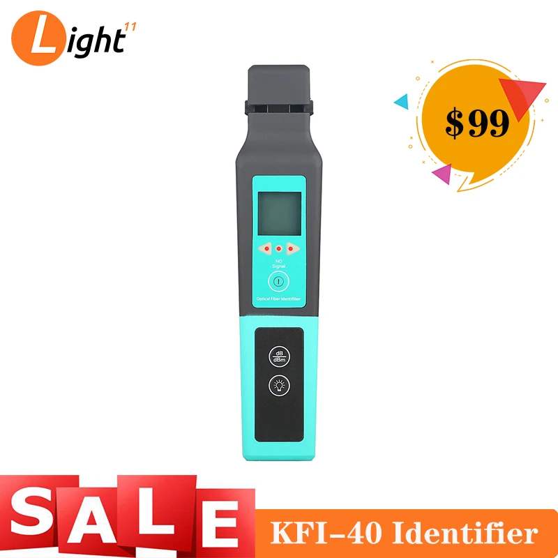 Best Offers KFI-40 Live Fiber Optical Identifier with LED Display Identifying direction break checker FTTH Testing Tool