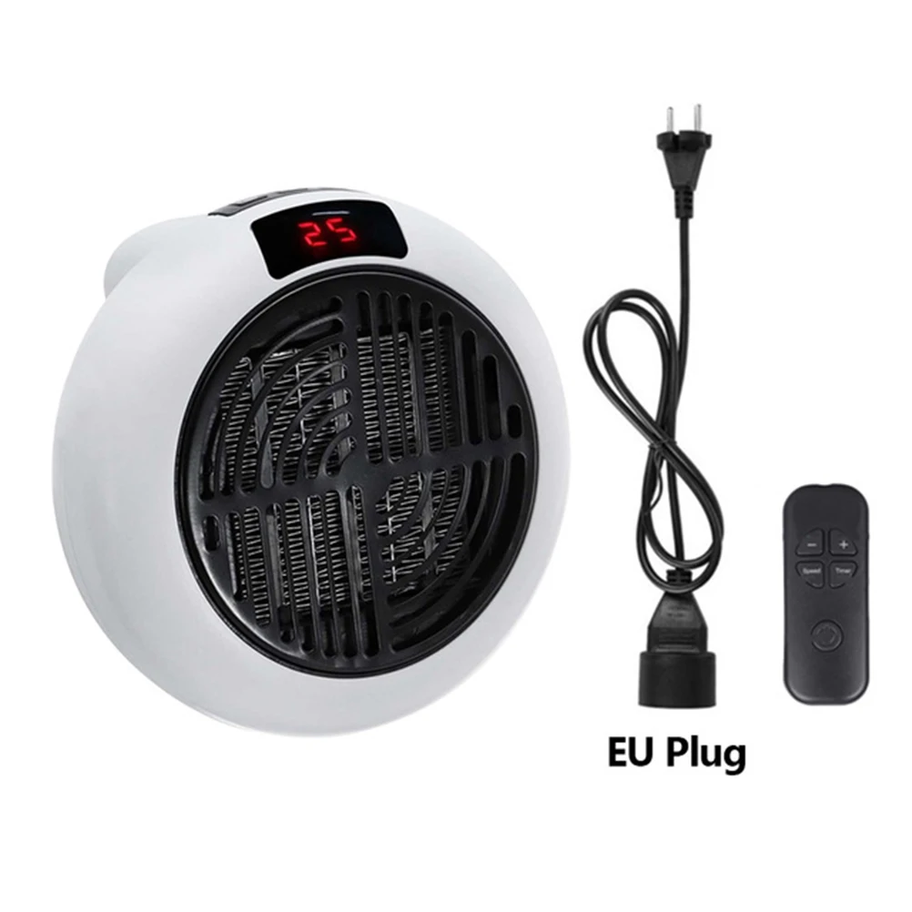 

1000w Mini Fan Heater Portable Electric Heater Desktop Heating Warm Air Fan Home Office Room Heaters Handy Air Heater Warmer Fan