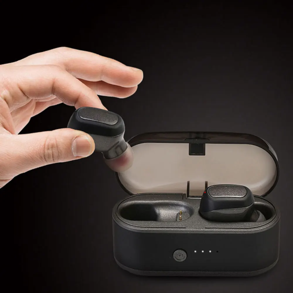 TWS беспроводные Bluetooth наушники спортивные настоящие 3D стерео гарнитура с