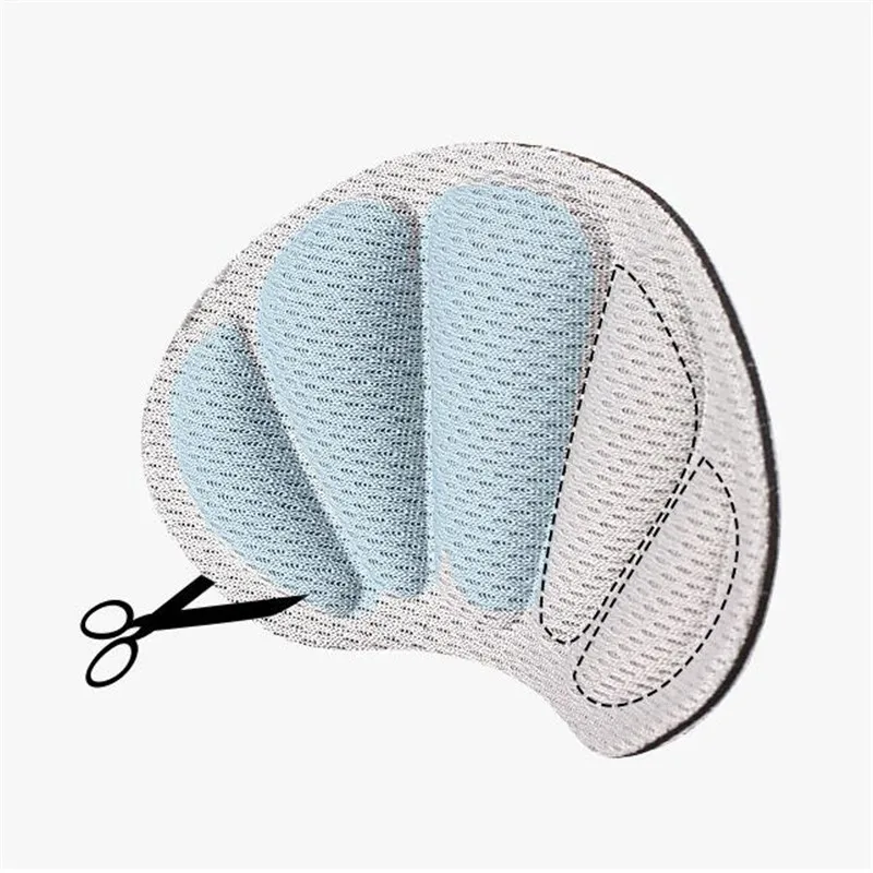 Sneakers Heel Stickers Soft Wear-resistant Anti-drop Thicker Adjustable Half-size Pads