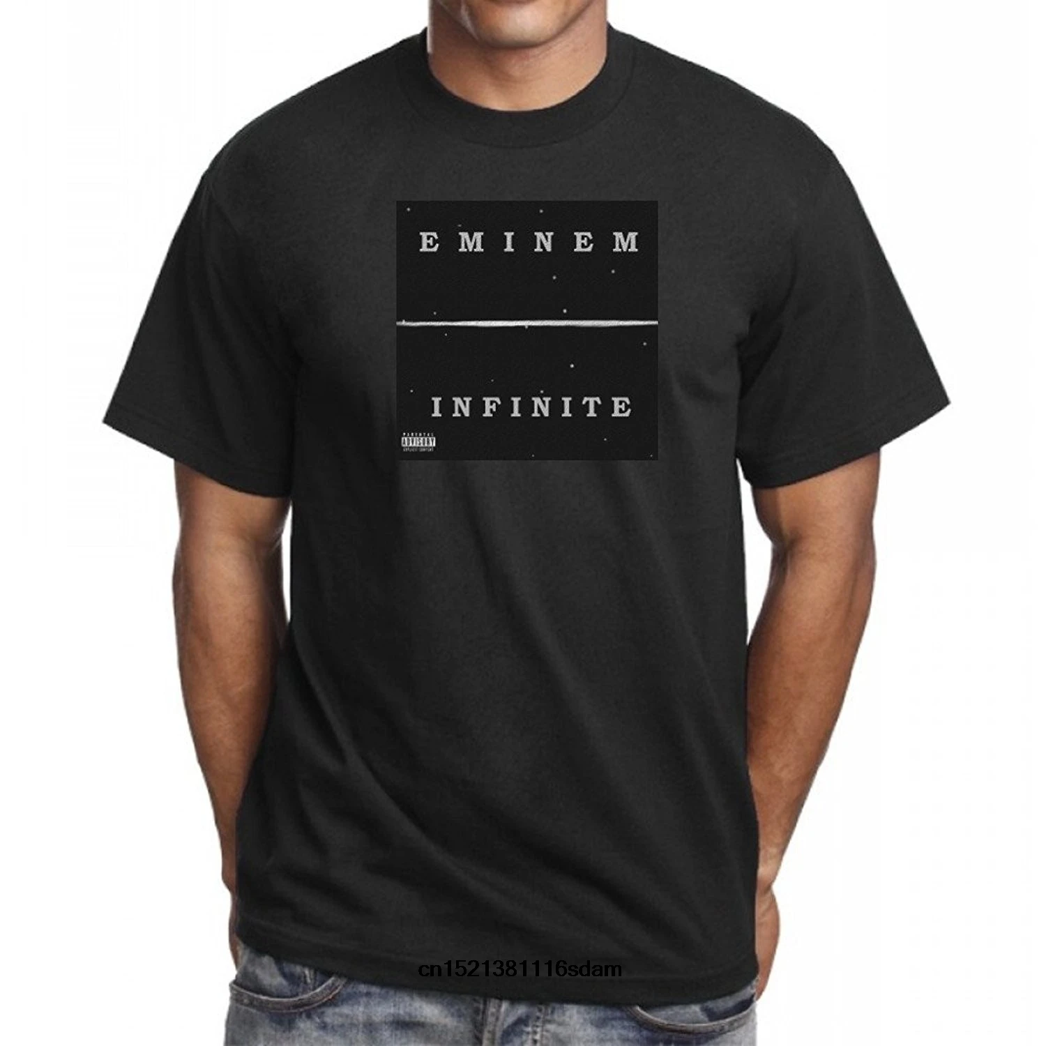 Funny Men t shirt white t-shirt tshirts Black tee Eminem Infinite T-Shirt Hip Hop Tee Rap Classic Revival | Мужская одежда