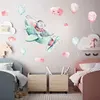 Cartoon Kids room Wall Decor Wall Stickers Hot Air Balloon Vinyl Wall Decals for Home Decoration Art Murals Sticker Wallpaper ► Photo 3/6