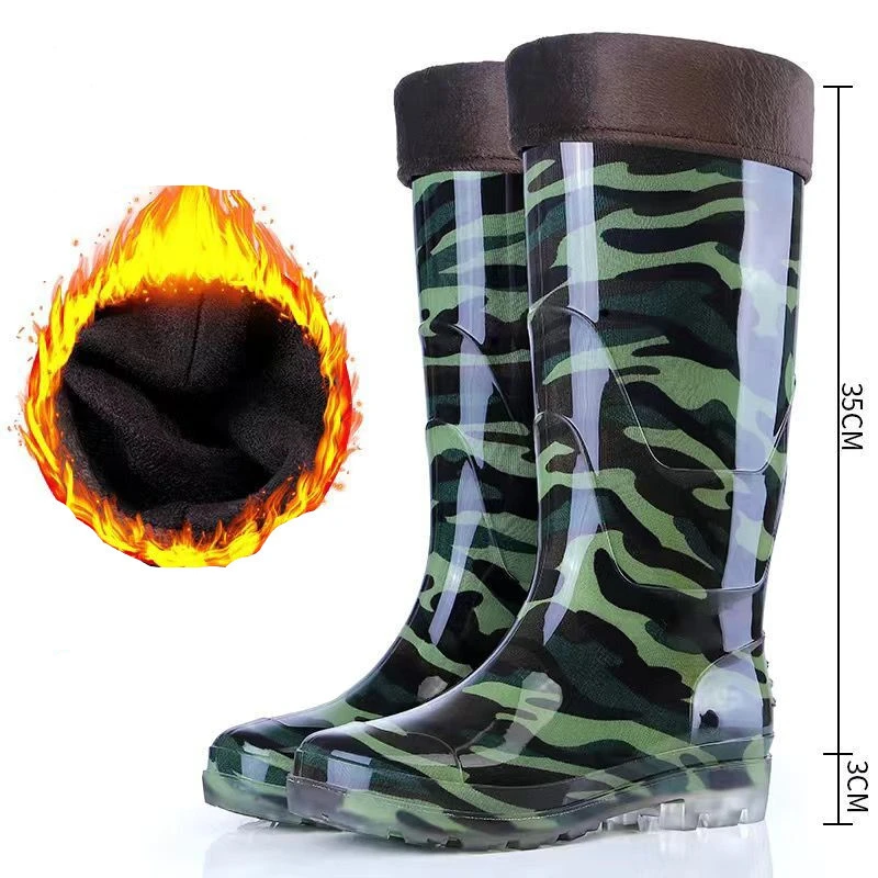 Men's camouflage rain boots Clearance