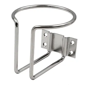 

Car Cup Holder Stainless Steel Water Drink Beverage Bottle Stand Holder For Marine Boat Yacht Truck RV
