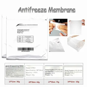 

Anti Freezing Membranes For Fat Freezing 3Pcs Antifreeze Membrane Fast0.07G Bag 30*27Cm Cooling Pads