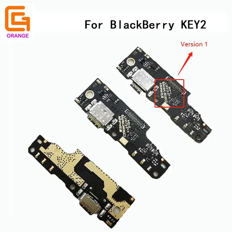 Гибкий кабель USB плата с зарядным портом для blackberry KEY2 микрофоном разъемом