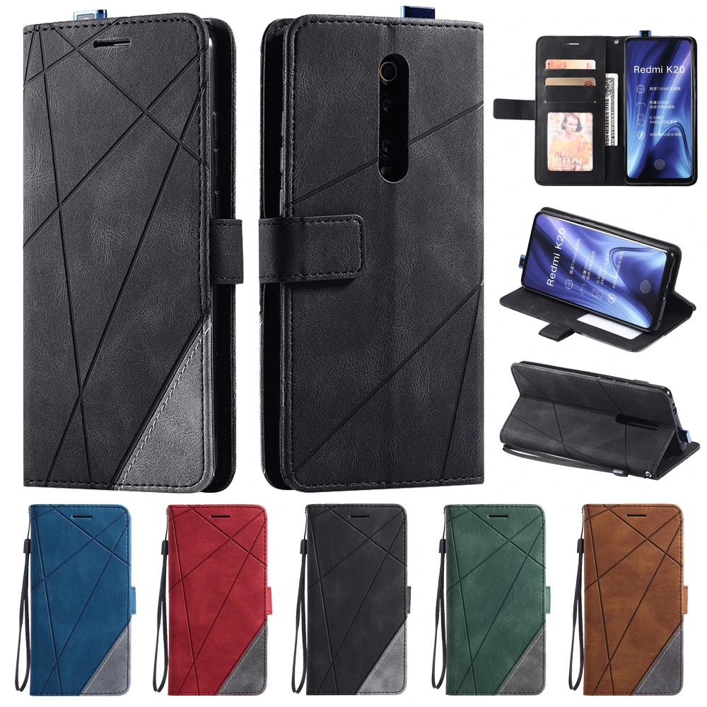 xiaomi leather case glass Mi 9T Case on For Xiaomi Mi 9T Fundas Leather Flip Wallet Cover na for Coque Xiaomi Mi 9T Pro Mi9t Phone Case Back Cover Etui best phone cases for xiaomi