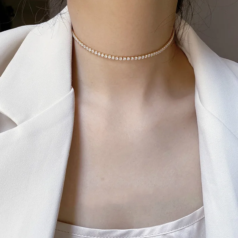 2021 Trend 14k Gold Plated Choker 