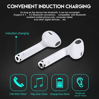 

Bluetooth earphone Wireless Headsets Earpieces Earphones With Charging Case wireless earbuds for iPhone Samsung