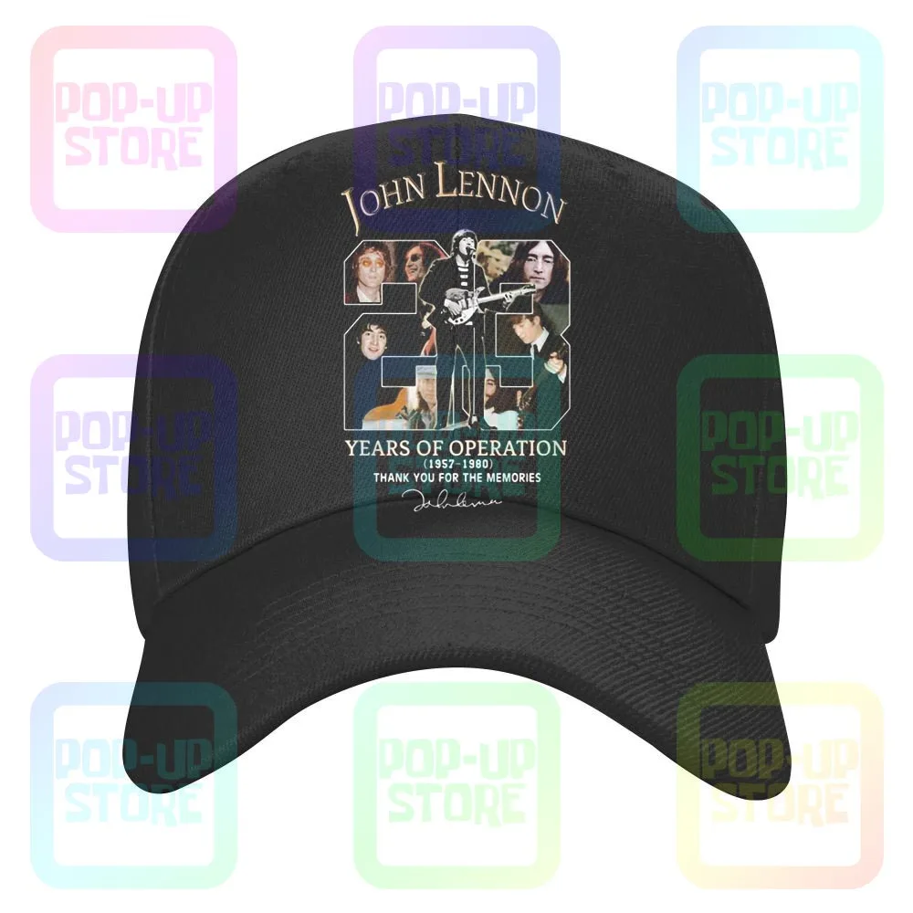 Бейсболка с надписью John Lennon 23 года эксплуатации 1957 1980 спасибо за воспоминания