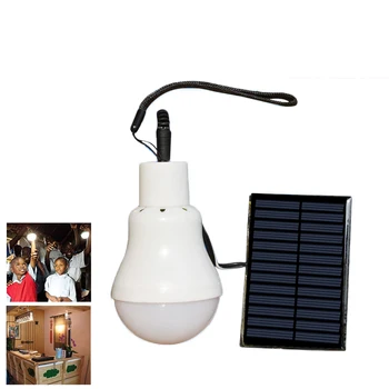 

Rechargeable LED Solar Power Bulb 3w Emergency Tent Camping Fishing Light