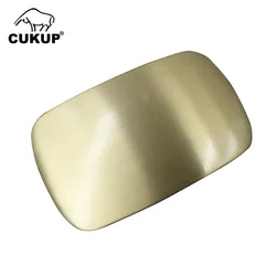 Cukup design masculino liso padrão de bronze fivelas de metal para 3.6 3.8cm de largura cinto paties cowboy buckle men bckck120