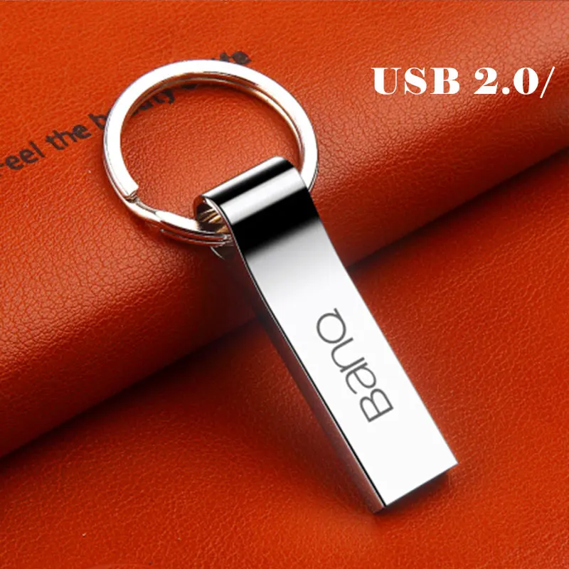 BanQ-unidad Flash USB P9, lápiz de memoria USB de Metal resistente al agua de 64GB, 32GB, capacidad Real de 16GB