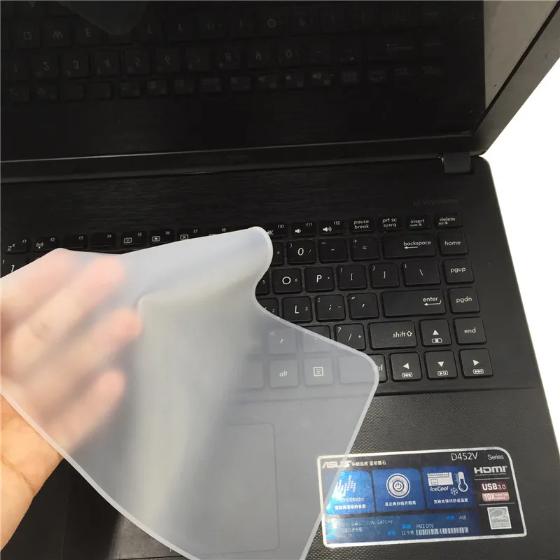 

Ultra thin Waterproof Laptop Keyboard Protective Film 15 to 17 inch Notebook Keyboard Cover Soft Silicone Dustproof Film