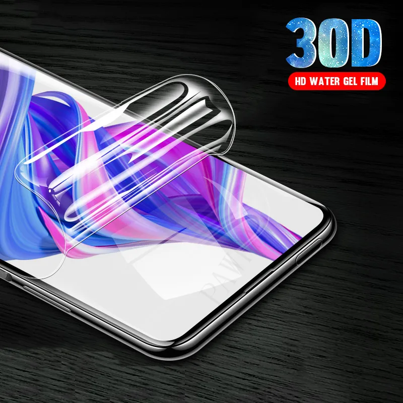 3 штуки 30D Гидрогелевая пленка для huawei P30 Pro P20 Lite Защитная пленка для экрана Honor 9X 8X 10i 20 Pro, мягкая пленка, не стекло