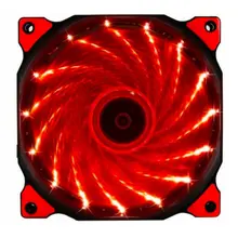 Ventilateur de refroidissement pour PC de bureau, 15 LED, bleu/vert/rouge, Dissipation efficace de la chaleur, silencieux et silencieux, faible bruit