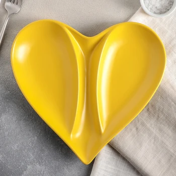 

Menazhnyka 25,5х26,5х3 cm "Farbe. Heart", color yellow