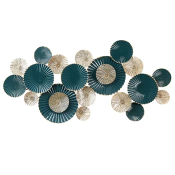 

Chinese Style Wall Decoration Three-dimensional Modern Sofa Wall Metal Wall Decoration Ornament A Living Room Iron Art Pendant