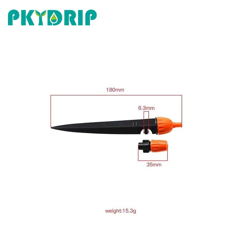 PKYDRIP 30 м ПВХ шланг DIY автоматический оросительный набор оранжевый спрей сад капельный полив оросительная система