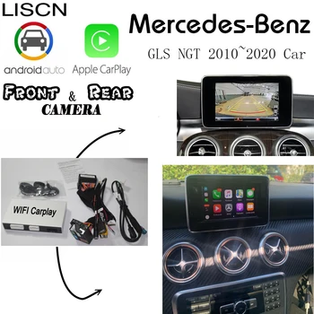 

For Mercedes Benz GLS NGT 2010~2020 Carplay box Rear Camera Android Auto carlife adapte Interface Original Display Improve