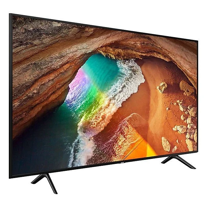 Телевизор QLED Samsung 55" QE55Q60RAUXRU Q черный/Ultra HD/1000Hz/DVB-T2/DVB-C/DVB-S2/USB/WiFi/Smart