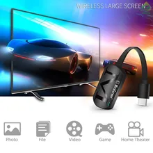 

MiraScreen G4 Wireless WiFi Display Dongle Receiver 1080P HD TV Stick Miracast Airplay DLNA Mirroring for Android iOS Smart