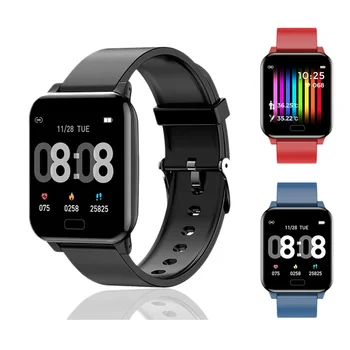 

Color Touch Screen Smart Watch Heart Rate Measure Bluetooth Sport Fitness Tracker Men Women Smartwatch IOS Android