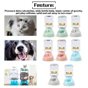 

3.8L Automatic Pet Cat Water Dog Drinking Fountain Drinker Feeder Bowl Pet Drinking Fountain Dispenser Pet Feeder Waterer