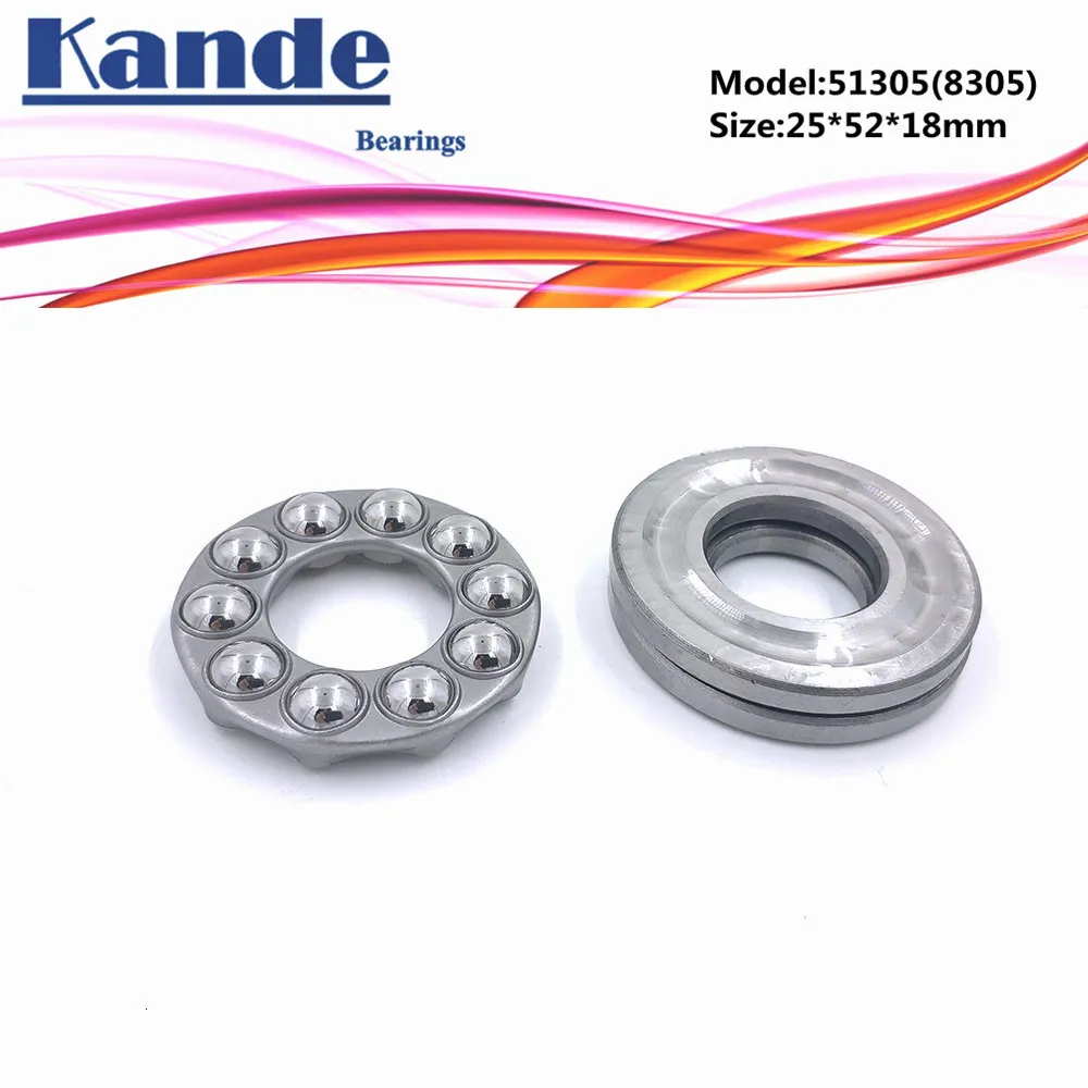 Kande 51305 8315 25 х 52 х 18 подшипник 1 шт. Телевизор с упорным шарикоподшипником осевого подшипника 51305
