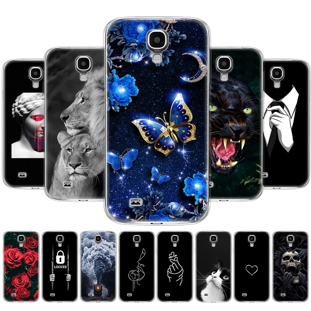Case For Samsung Galaxy S4 I9500 TPU Silicon Soft Cover Phone Shell Funda Hoesje Protective Back | Мобильные телефоны и