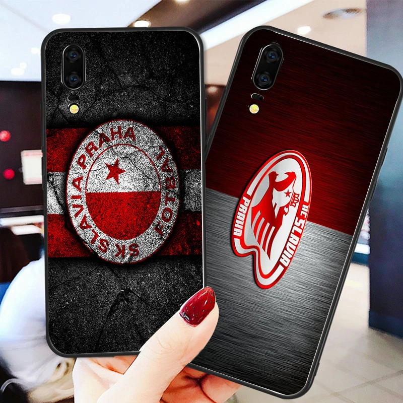 Чехол для Xiaomi Redmi 7A чехол Slavia Praha FC мягкий черный из ТПУ 8 8A K20 4X Note4 7 8Pr0 | Мобильные
