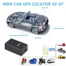 Mini kleine AUTO GPS Tracker Lange Standby-Magnetische Tracking Gerät Für Fahrzeug Kind Person Lage Locator System GF 07
