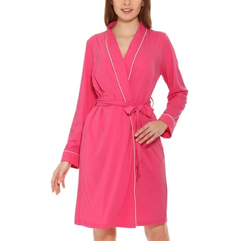 

A nightgown, robe, or gown with long sleeves