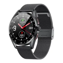 2021 chamada bluetooth relógio inteligente masculino ip68 à prova dbp água bp monitor de freqüência cardíaca botão rotativo esportes smartwatch para samsung huawei gt2