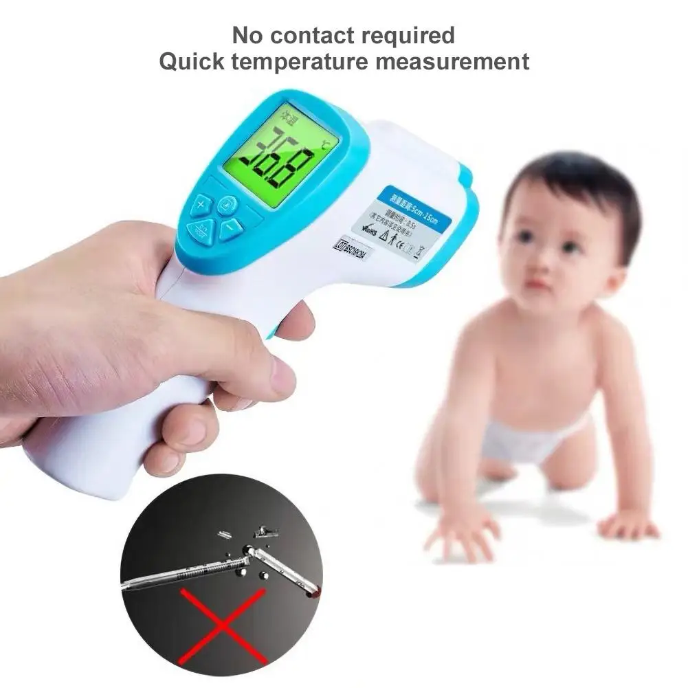 

Digital Handheld Non Contact Infrared Thermometer Forehead Temperature Meter Thermometer Forehead Temperature Meter Thermometer