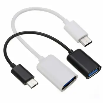 

Adapter Cable Type C USB 3.0 OTG Cable USB-C Male to Female Samsun Sync OTG Type-C For Xiaomi USB3.0 Converter Metal Mi Dat O2U5