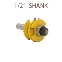 Special Price 1/2" 8MM Shank Glass Door Rail & Stile Reversible Router Bit Woodworking Milling Cutting for Wood Tool Bits Special Price 1/2" 8MM Shank Glass Door Rail & Stile Reversible Router Bit Woodworking Milling Cutting for Wood Tool Bits
